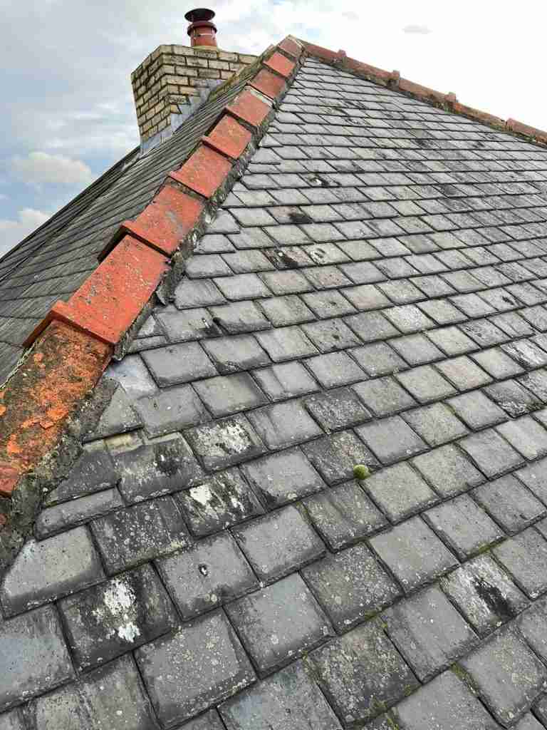 Damaged Slate Tiles