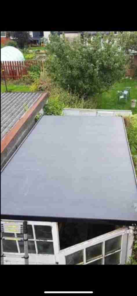 COmpleted Flat Roof